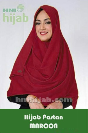 Hijab Pastan Maroon