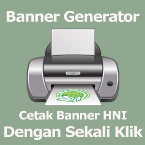 Cetak Data Pribadi Pada Banner Images