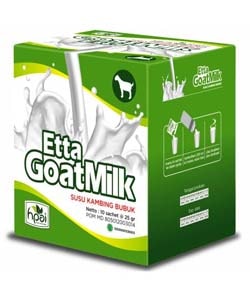 Produk HPA Indonesia Susu Kambing Etta Goat Milk
